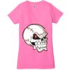 Ladies' Jersey Short-Sleeve Deep V-Neck T-Shirt Thumbnail