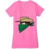 Ladies' Jersey Short-Sleeve Deep V-Neck T-Shirt Thumbnail