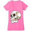 Ladies' Jersey Short-Sleeve Deep V-Neck T-Shirt Thumbnail