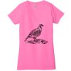Ladies' Jersey Short-Sleeve Deep V-Neck T-Shirt Thumbnail