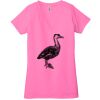 Ladies' Jersey Short-Sleeve Deep V-Neck T-Shirt Thumbnail
