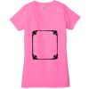 Ladies' Jersey Short-Sleeve Deep V-Neck T-Shirt Thumbnail