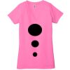 Ladies' Jersey Short-Sleeve Deep V-Neck T-Shirt Thumbnail