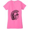 Ladies' Jersey Short-Sleeve Deep V-Neck T-Shirt Thumbnail