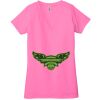 Ladies' Jersey Short-Sleeve Deep V-Neck T-Shirt Thumbnail