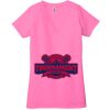 Ladies' Jersey Short-Sleeve Deep V-Neck T-Shirt Thumbnail