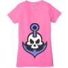 Ladies' Jersey Short-Sleeve Deep V-Neck T-Shirt Thumbnail
