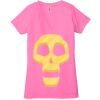 Ladies' Jersey Short-Sleeve Deep V-Neck T-Shirt Thumbnail