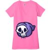 Ladies' Jersey Short-Sleeve Deep V-Neck T-Shirt Thumbnail