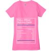 Ladies' Jersey Short-Sleeve Deep V-Neck T-Shirt Thumbnail