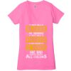 Ladies' Jersey Short-Sleeve Deep V-Neck T-Shirt Thumbnail