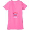 Ladies' Jersey Short-Sleeve Deep V-Neck T-Shirt Thumbnail