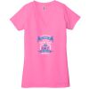 Ladies' Jersey Short-Sleeve Deep V-Neck T-Shirt Thumbnail