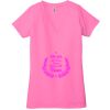 Ladies' Jersey Short-Sleeve Deep V-Neck T-Shirt Thumbnail
