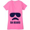 Ladies' Jersey Short-Sleeve Deep V-Neck T-Shirt Thumbnail