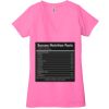 Ladies' Jersey Short-Sleeve Deep V-Neck T-Shirt Thumbnail