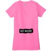 Ladies' Jersey Short-Sleeve Deep V-Neck T-Shirt Thumbnail