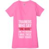 Ladies' Jersey Short-Sleeve Deep V-Neck T-Shirt Thumbnail
