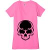 Ladies' Jersey Short-Sleeve Deep V-Neck T-Shirt Thumbnail
