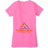 Ladies' Jersey Short-Sleeve Deep V-Neck T-Shirt Thumbnail