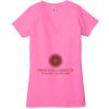 Ladies' Jersey Short-Sleeve Deep V-Neck T-Shirt Thumbnail