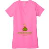 Ladies' Jersey Short-Sleeve Deep V-Neck T-Shirt Thumbnail