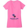 Ladies' Jersey Short-Sleeve Deep V-Neck T-Shirt Thumbnail