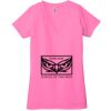 Ladies' Jersey Short-Sleeve Deep V-Neck T-Shirt Thumbnail