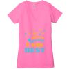 Ladies' Jersey Short-Sleeve Deep V-Neck T-Shirt Thumbnail