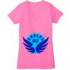 Ladies' Jersey Short-Sleeve Deep V-Neck T-Shirt Thumbnail