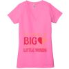 Ladies' Jersey Short-Sleeve Deep V-Neck T-Shirt Thumbnail