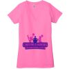 Ladies' Jersey Short-Sleeve Deep V-Neck T-Shirt Thumbnail