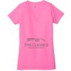 Ladies' Jersey Short-Sleeve Deep V-Neck T-Shirt Thumbnail