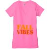 Ladies' Jersey Short-Sleeve Deep V-Neck T-Shirt Thumbnail