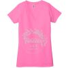 Ladies' Jersey Short-Sleeve Deep V-Neck T-Shirt Thumbnail
