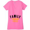 Ladies' Jersey Short-Sleeve Deep V-Neck T-Shirt Thumbnail