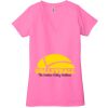 Ladies' Jersey Short-Sleeve Deep V-Neck T-Shirt Thumbnail