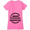 Ladies' Jersey Short-Sleeve Deep V-Neck T-Shirt Thumbnail