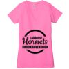 Ladies' Jersey Short-Sleeve Deep V-Neck T-Shirt Thumbnail