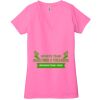 Ladies' Jersey Short-Sleeve Deep V-Neck T-Shirt Thumbnail
