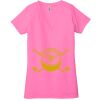 Ladies' Jersey Short-Sleeve Deep V-Neck T-Shirt Thumbnail